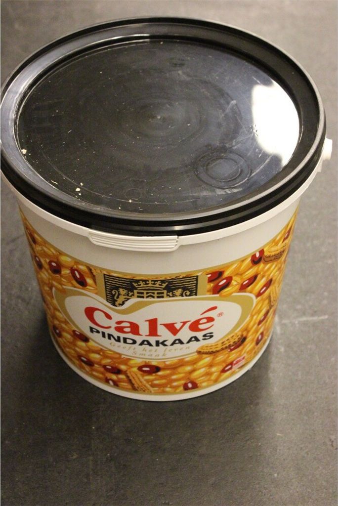 Calvé Pindakaas 10kg Eimer (Erdnussbutter)