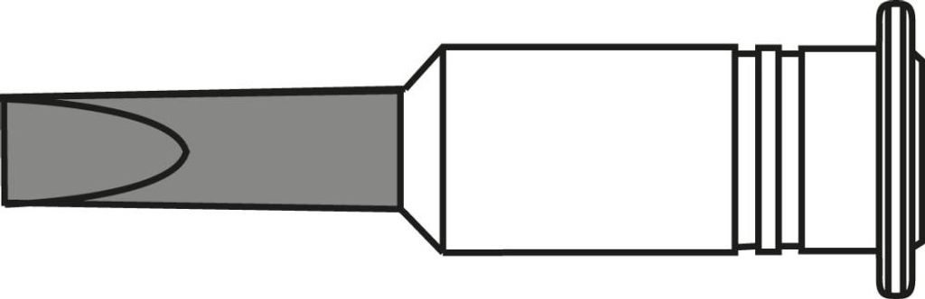 Ersa Lötspitze, Serie G 132, VN/meißelförmig, 4,8 mm 0G132VN/SB