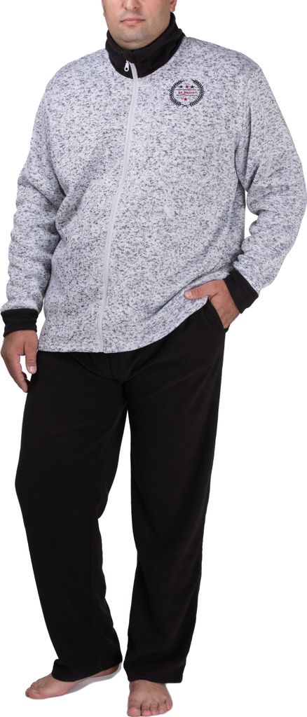 SLOUCHER  Fleece Anzug Hausanzug für Herren in Übergröße ; Produktbild 