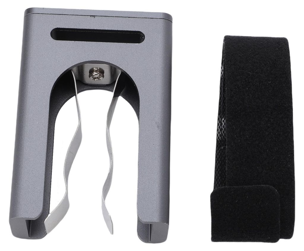 Magnetischer Zigarrenhalter, Ständer aus Aluminiumlegierung mit verstellbarem Riemen zum Golfen, Grillen, Angeln, kompatibel mit Zigarren mit Ring...