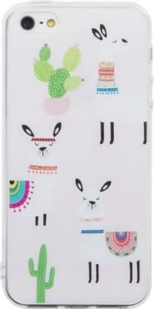 BigBen Connected, custodia per Apple iPhone 5/5S/SE Soft Lama, trasparente
