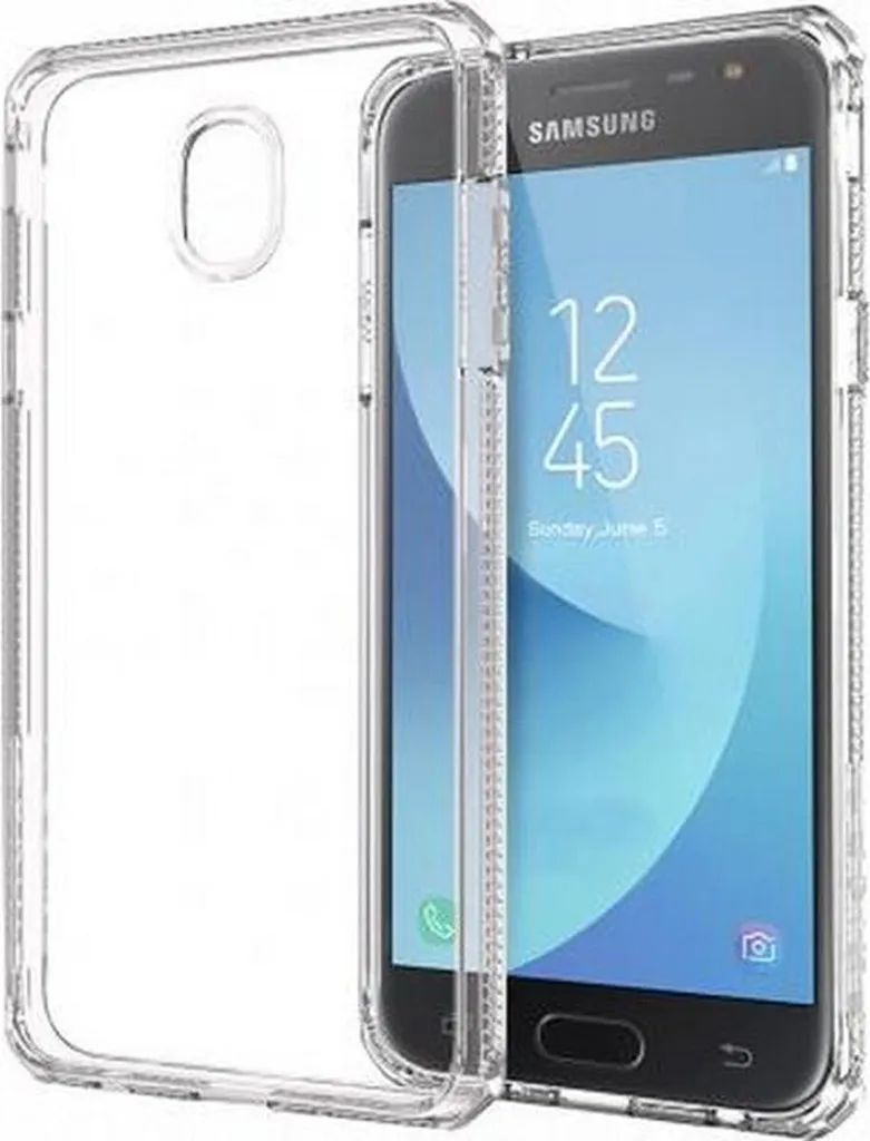 Cover Itskins Samsung J6 2018 Trasparente: Ibrida e Anti-Graffio