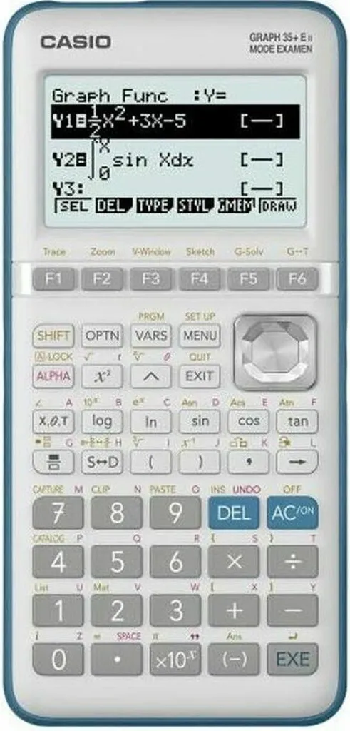Calculatrice Casio Graph 35+E II Idéale pour Bac et Etudes