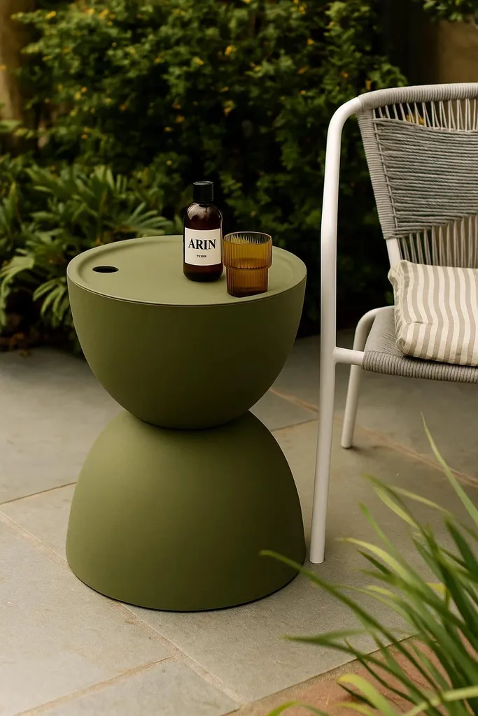 Table basse design verte : la solution déco pour petit salon chic