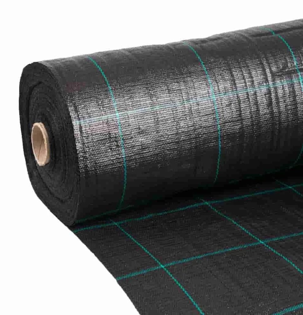 Unkrautvlies, Bodengewebe, Abdeckvlies 2x10m - Unkrautschutz für Garten