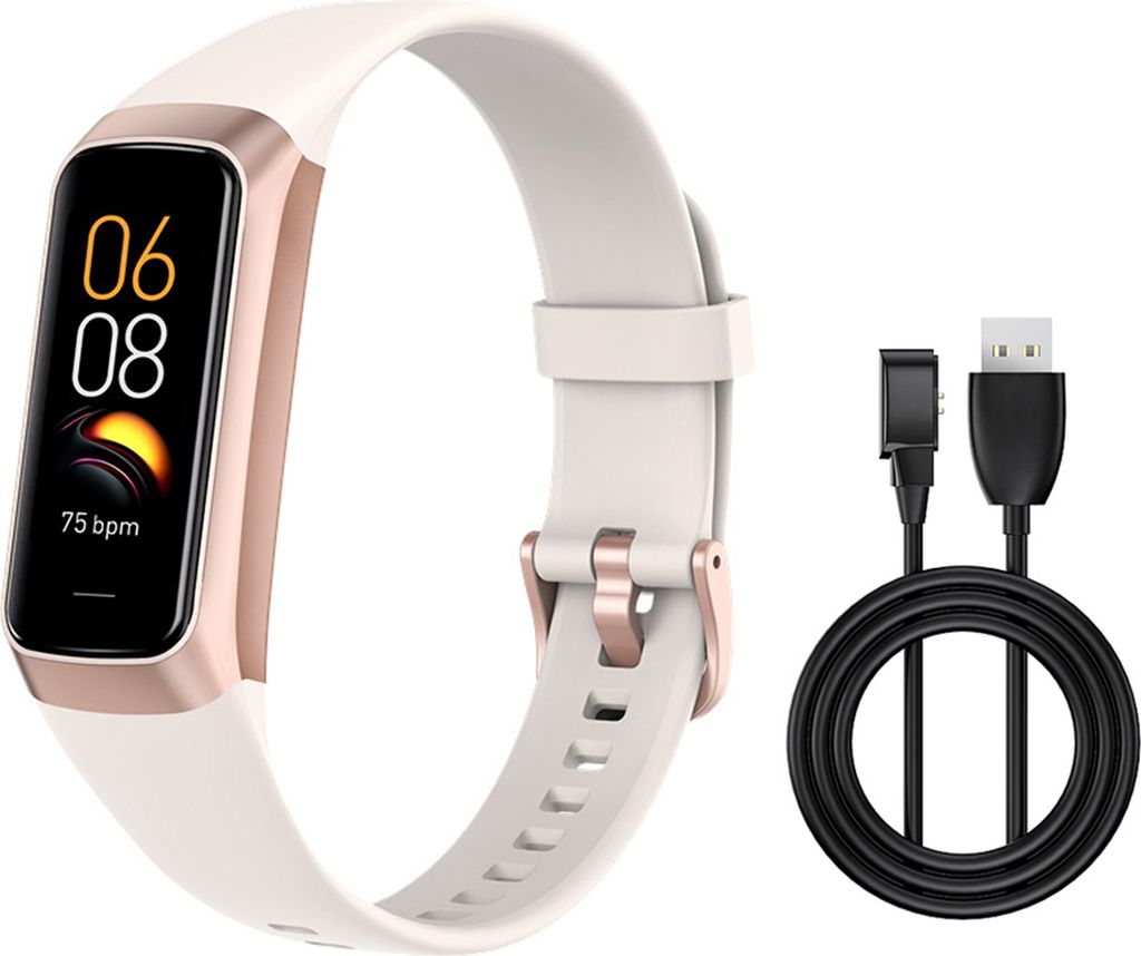 Smart Armband mit Herz Rate Monitor Wasserdicht Mehrere Sport Modi Bluetooth-kompatibel Sport Uhr Schlaf Monitor Armband