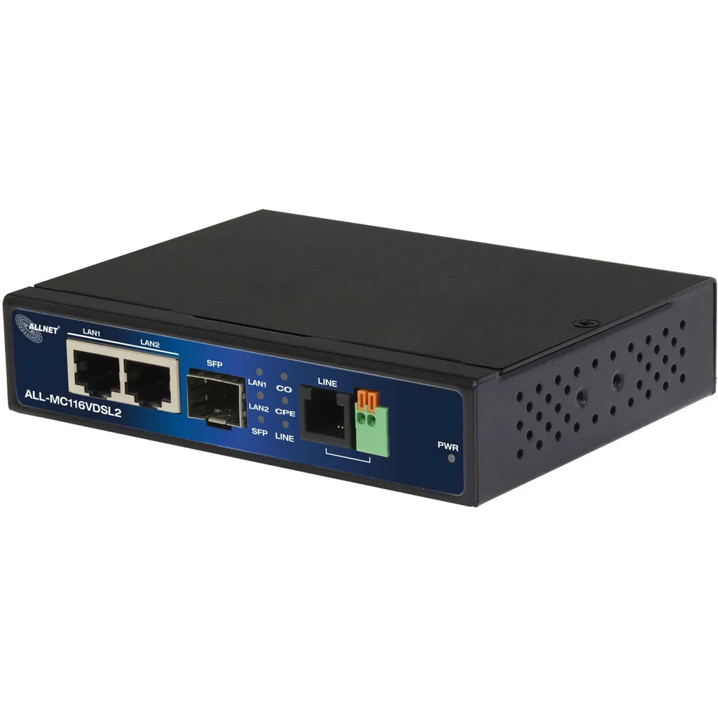 Bridge VDSL2 ALLNET ALL-MC116VDSL2 pour Réparer les Limites de Distance LAN
