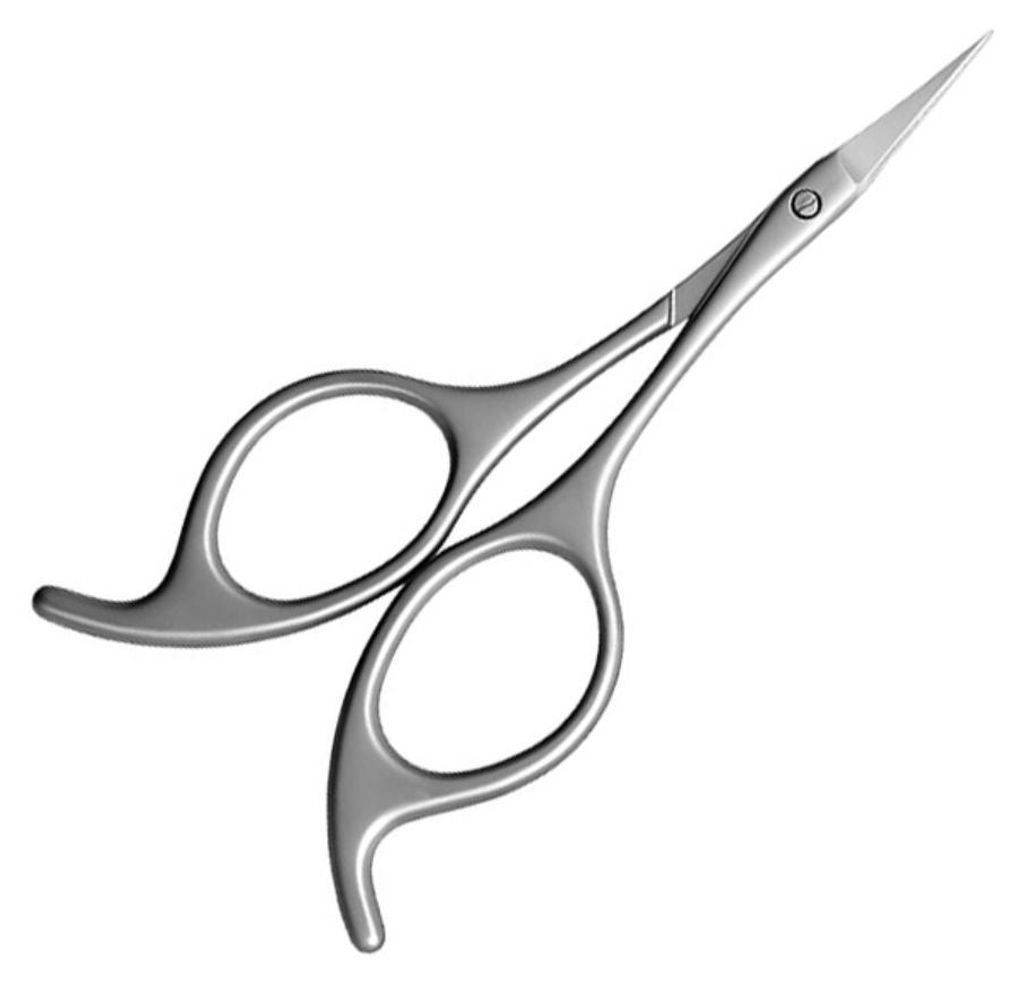 INF Butterfly Nagelhautschere Edelstahl 11.5cm Präzisionspflege Salon