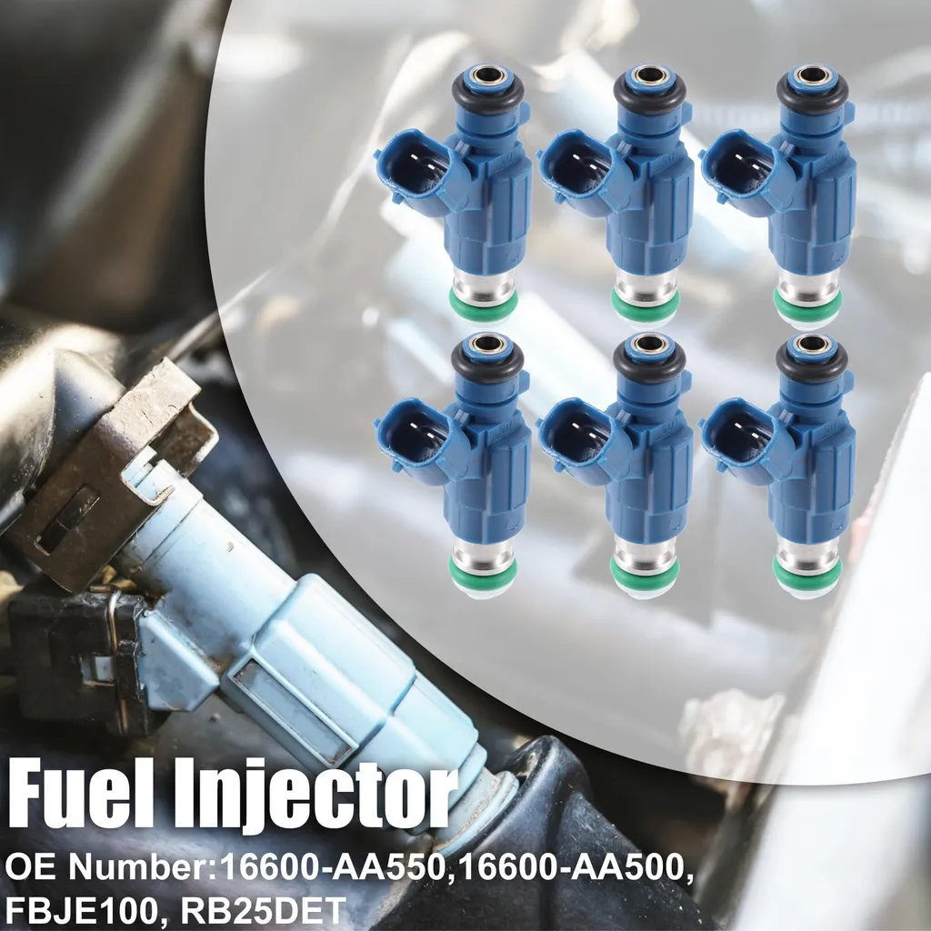 Lot de 6 Injecteurs Essence pour Nissan Safari Patrol et Moteur RB25DET