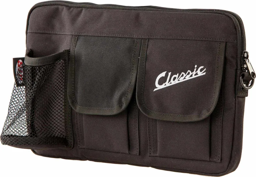 Borsa SIP Classic Bauletto Portaoggetti Vespa Nylon Nero 360x210