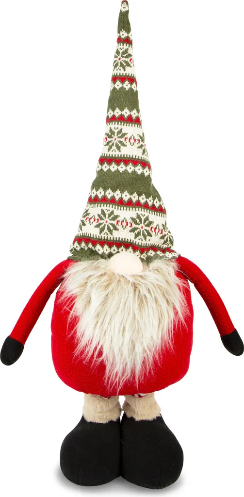 Excelsa Gnomo Multicolore avec Jambes Réglables et Barbe en Polyester - 2