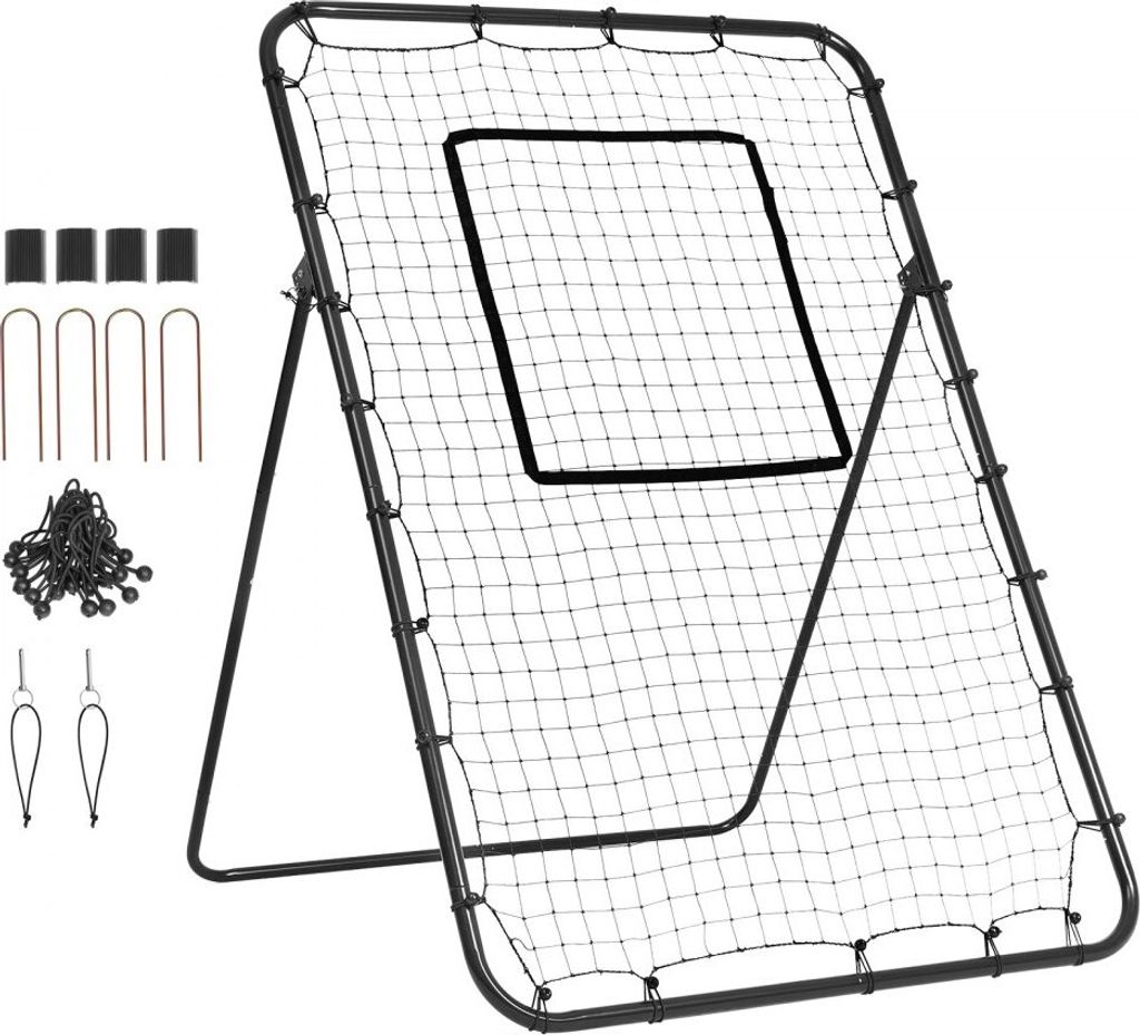 Rebound-Netz für Multisport - Baseball Softball Pitchback 1,2x1,8m - Übungsnetz für effektives Training