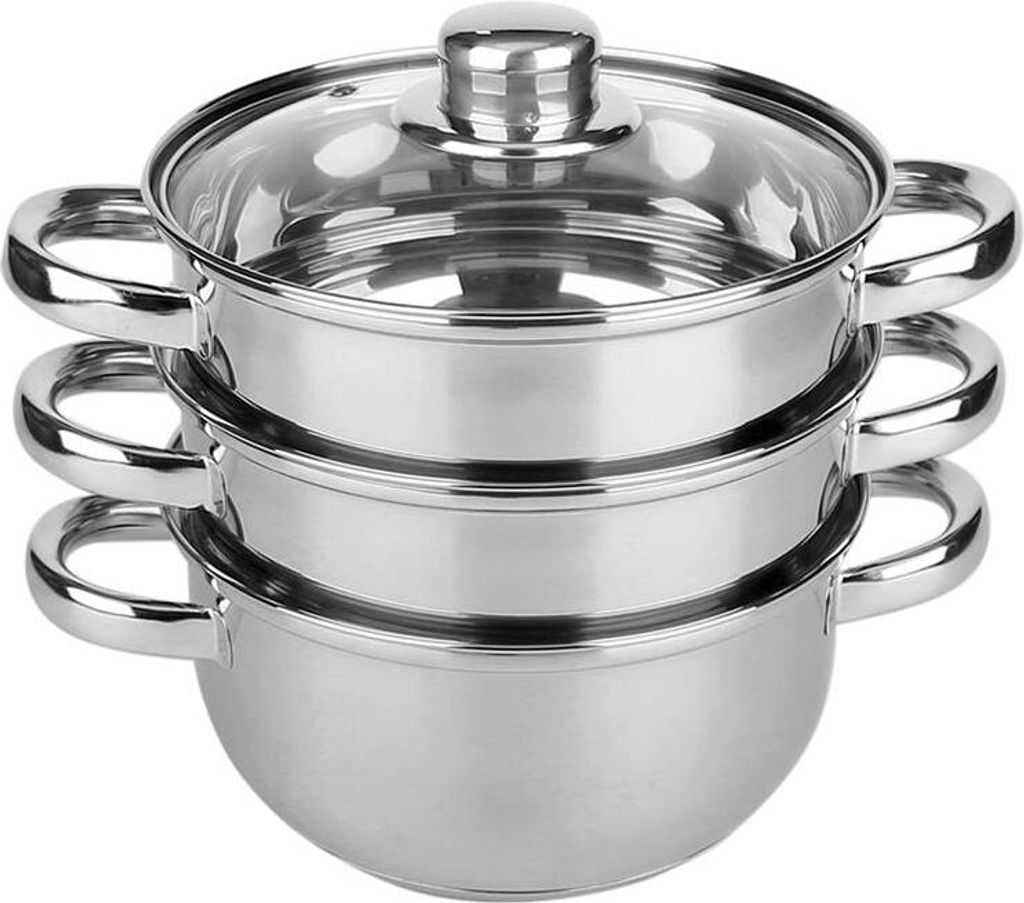 Garnek Nierdzewny Do Gotowania Na Parze Divapore 18Cm 4El Zdjęcie produktu 