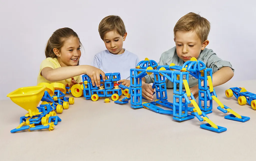 Jeu de Construction Éducatif Plasticant Mobilo Eco Team 544 Éléments - 6