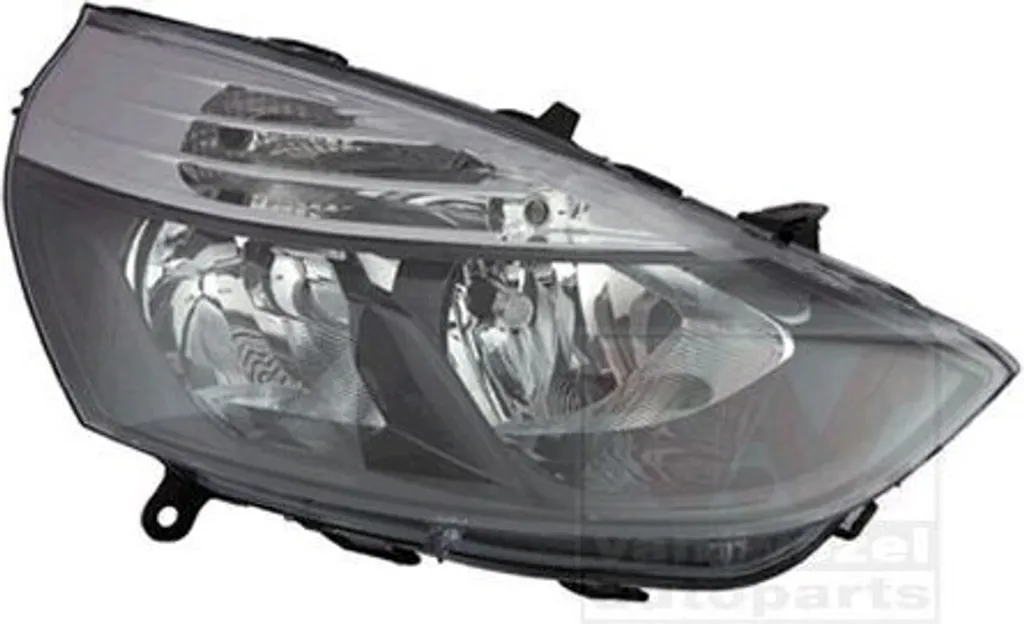 Phare droit VAN WEZEL 4333968V pour RENAULT Clio III (BR0/1, CR0/1)