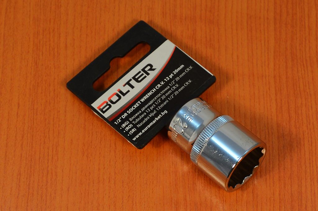 Stecknuss Steckschlüssel Einsätze Nüsse kurz Nuss 12 kant 1/2"-20mm