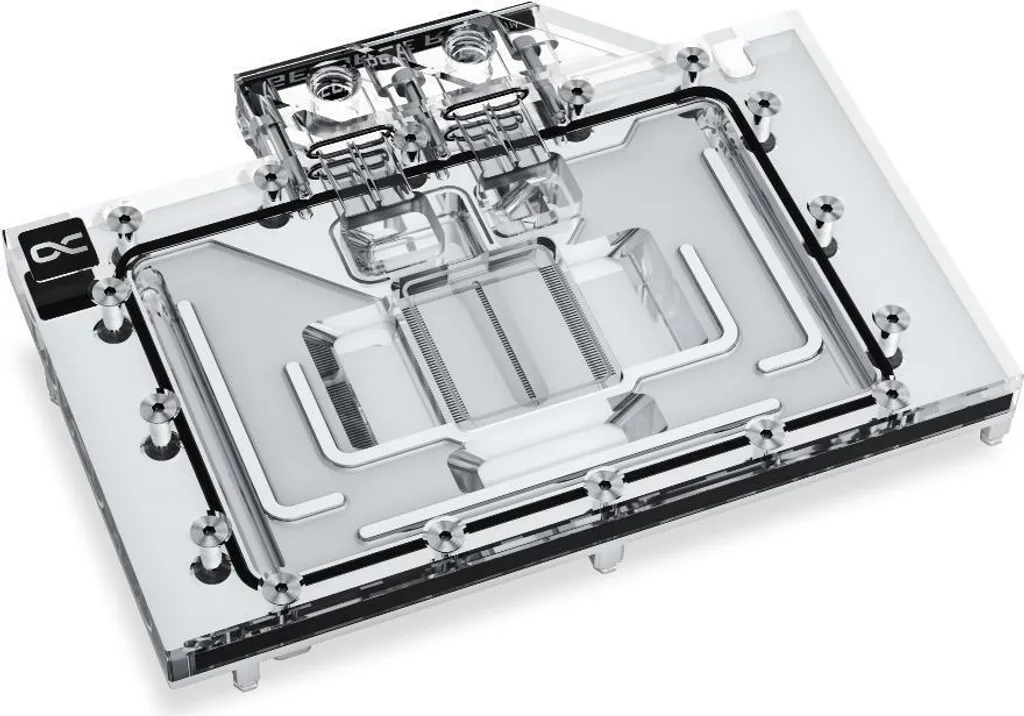 Waterblock GPU pour RTX 4090 Reference Alphacool Aurora en Acrylique