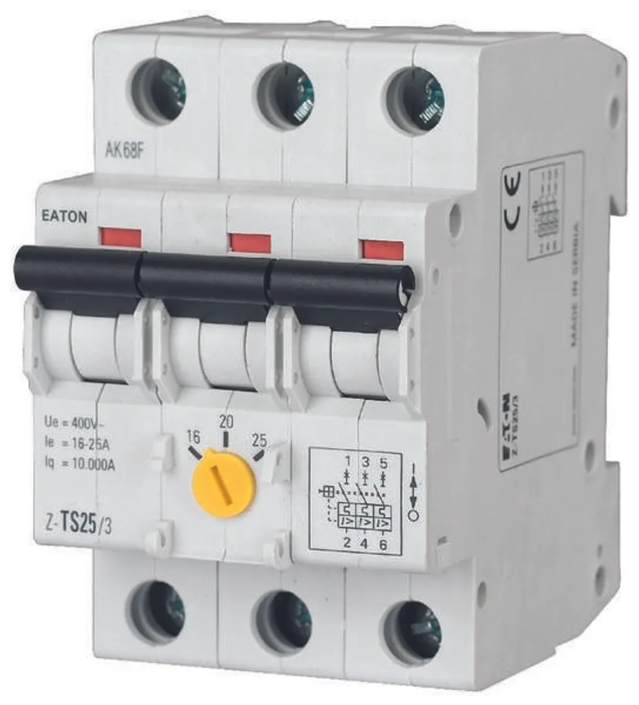 Interruttore Tariffario Z-TS20/3 Eaton 266857 | Specifiche 13-20A 3P