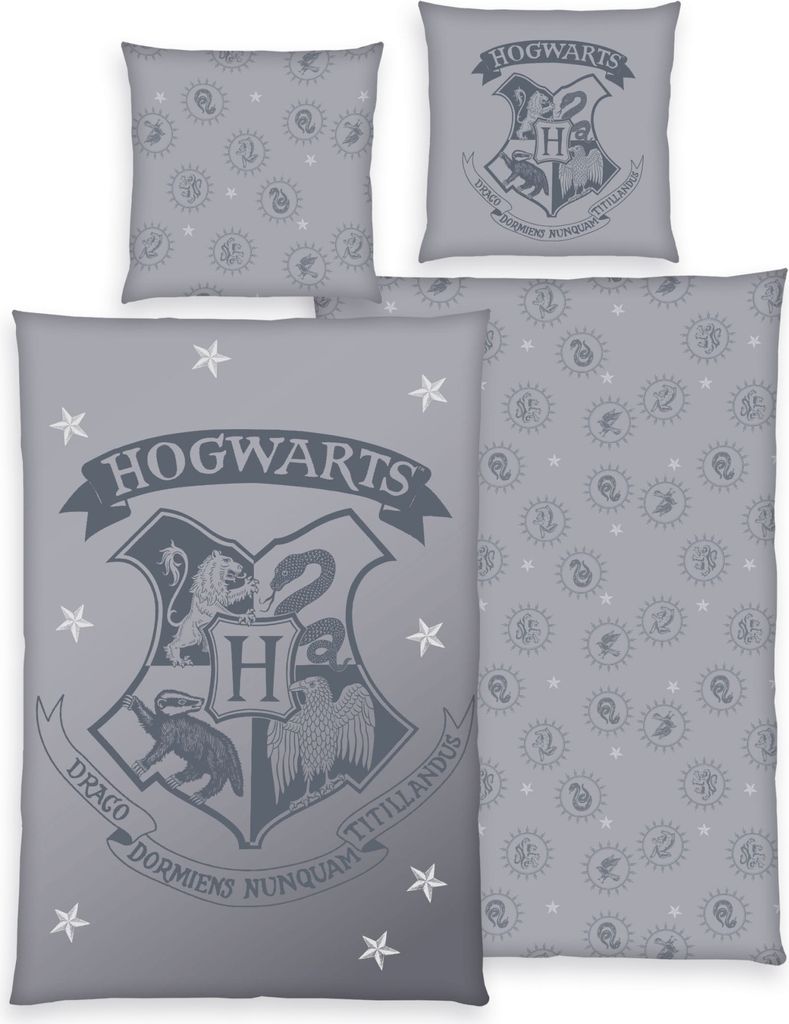 Harry Potter Bettwäsche grau - Aktion