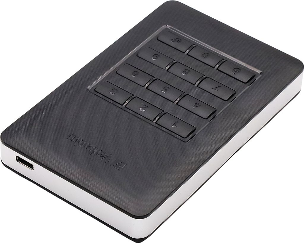 Verbatim Store 'n' Go Secure Portable HDD with Keypad Access - Festplatte - verschlüsselt - 2 TB - extern (tragbar)