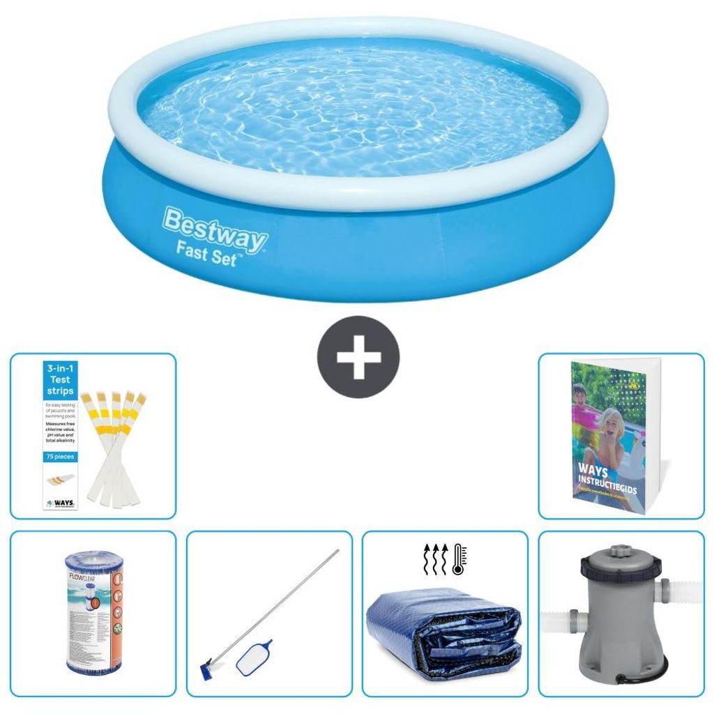 Bestway Fast Set Rund - 366x76 cm - 7-teilig S20