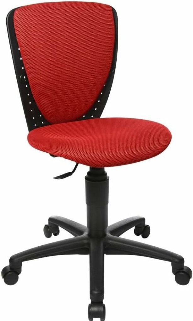 Topstar Kinderdrehstuhl High S'cool , 70570BB20 rot, schwarz Stoff