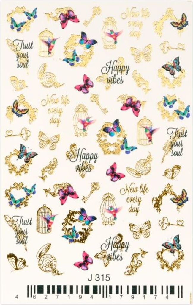 Cupio Nageltattoo - 2D J315