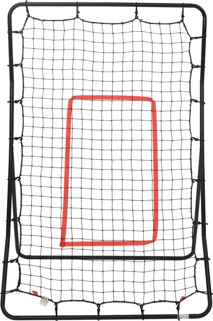 vidaXL Softball Rebounder 88x79x137 cm ocelový Obrázek produktu 