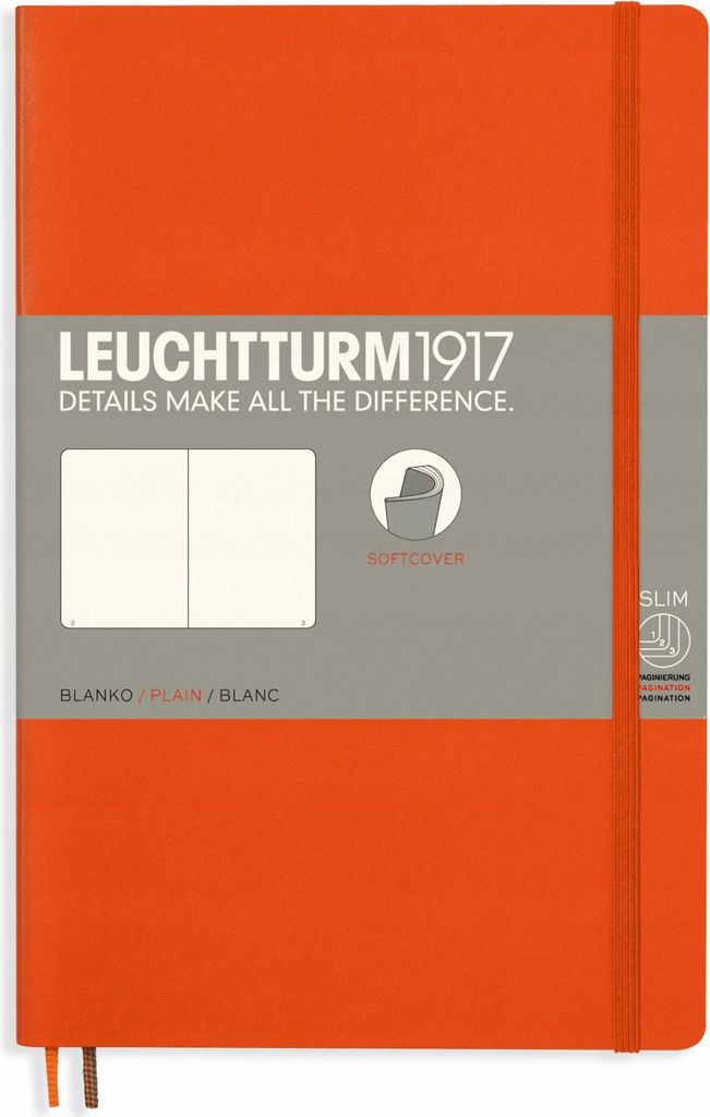 LEUCHTTURM1917 Notizbuch Soft-Notizbuch B6 glatt