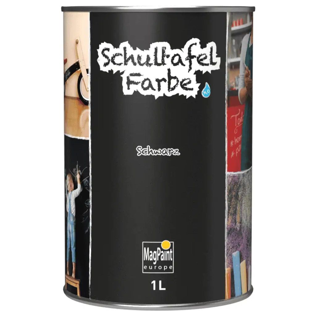 MagPaint Tafelfarbe Schwarz 1000 ml, Schultafelfarbe ohne Produktbild 