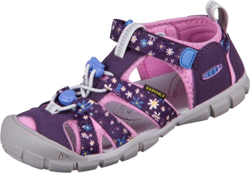 KEEN Seacamp II CNS Mädchen Sandale in Violett, Größe 1
