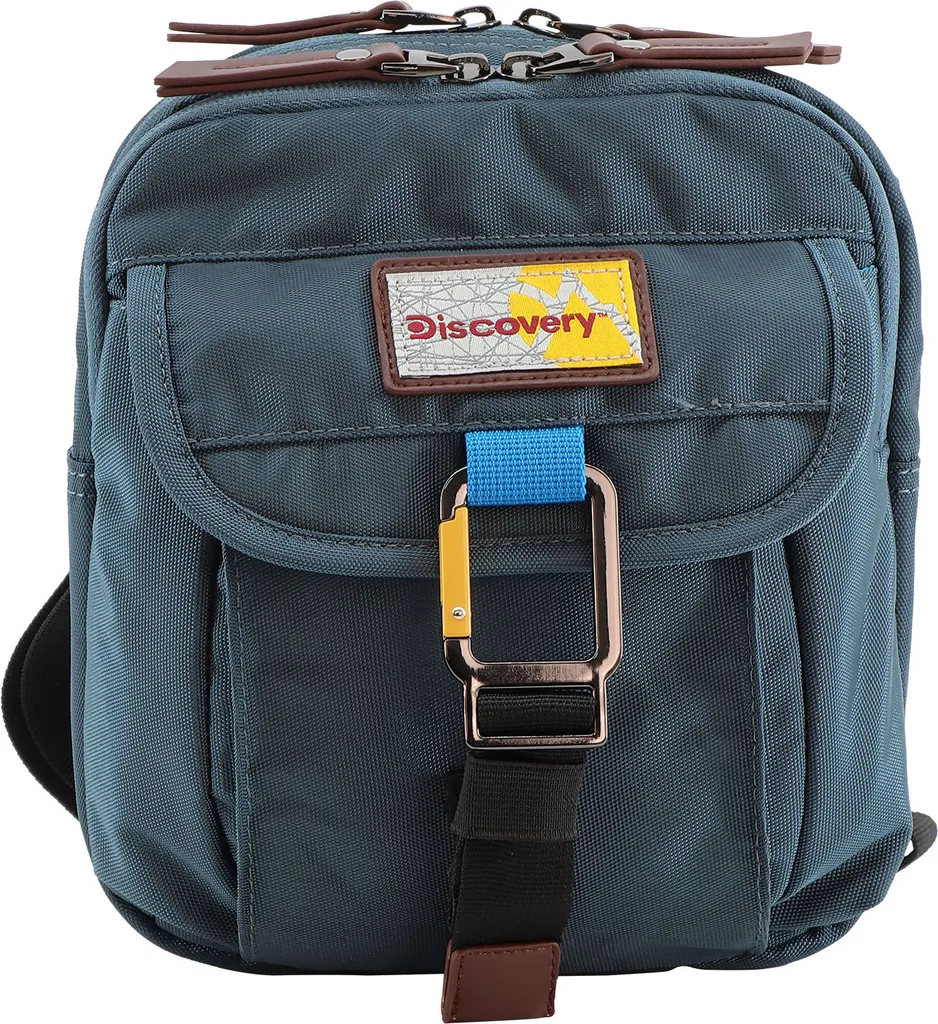 Sac à dos Discovery D0071240 noir compact pour ordinateur et voyage