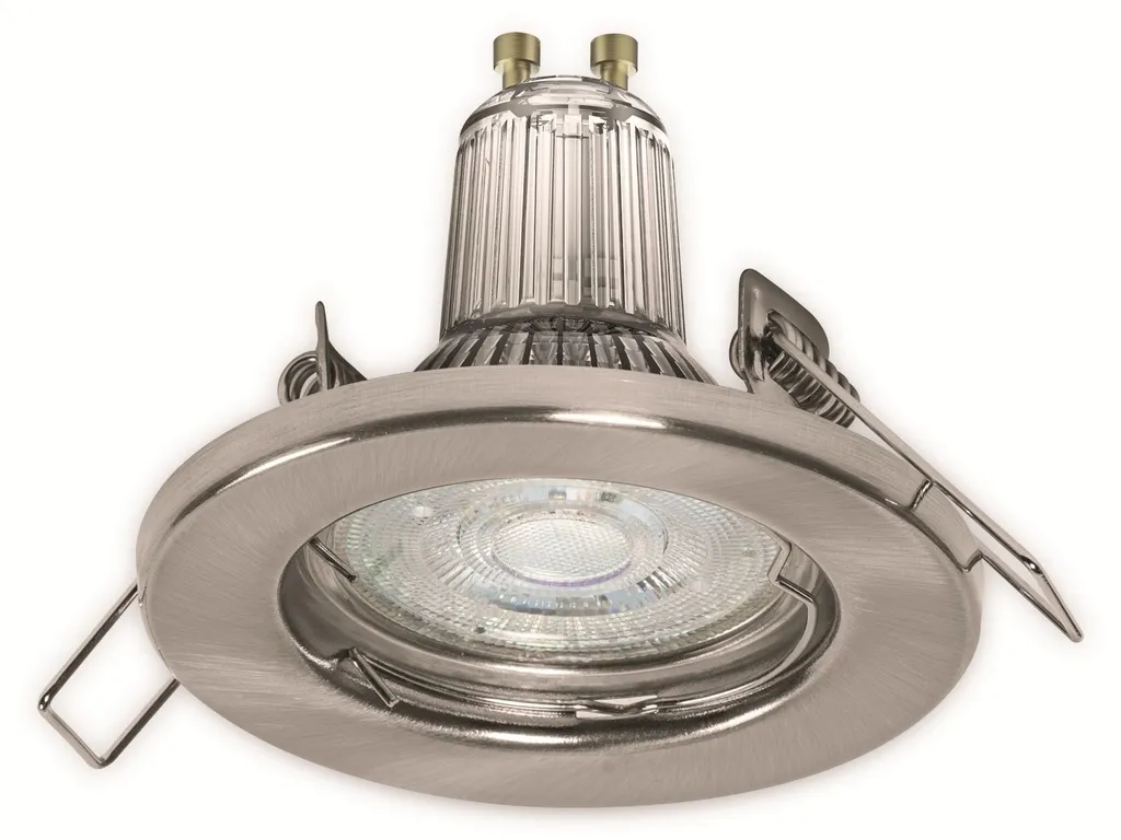 Offerta Set 3 Faretti LEDVANCE GU10 4.5W Nichel LED | Risparmio Garantito