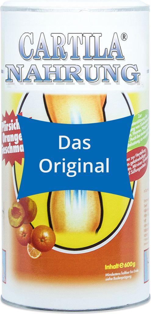 Cartila® Nahrung  - 600g Pfirsich/Orange Produktbild 