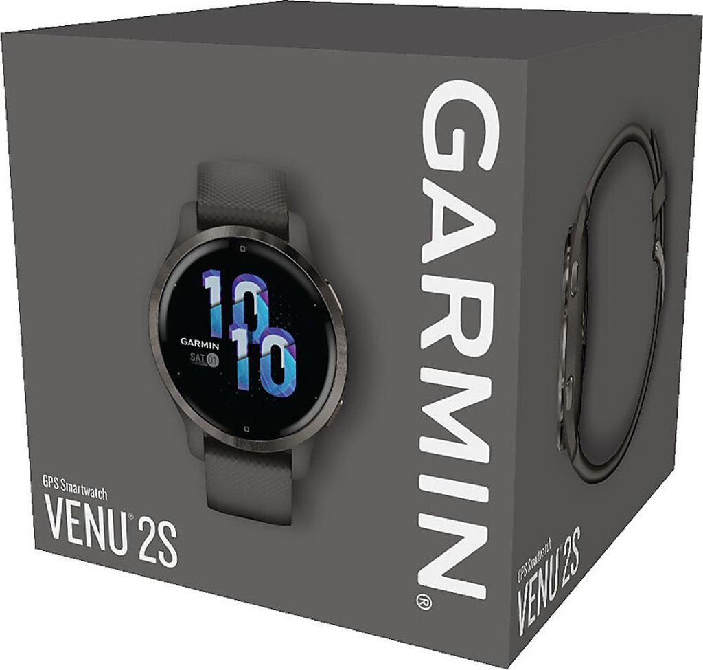 Garmin Venu 2S - S30852-H2751-B113 - 40 mm - Carbon-Schwarz Produktbild 