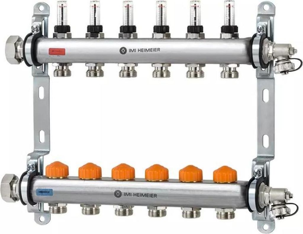IMI Heimeier Eclipse Verteiler 6-fach, 1 Stk.