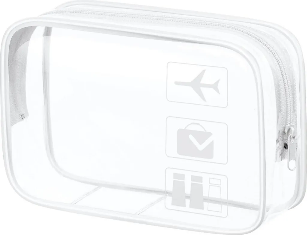 Sacoche de Toilette Transparente pour Avion, Piscine et Salle de Gym