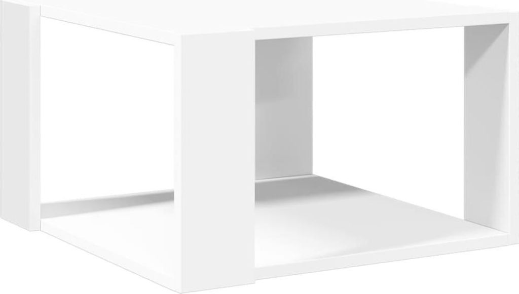 vidaXL Couchtisch Weiß 51,5 x 51,5 x 30 cm Holzwerkstoff Produktbild 