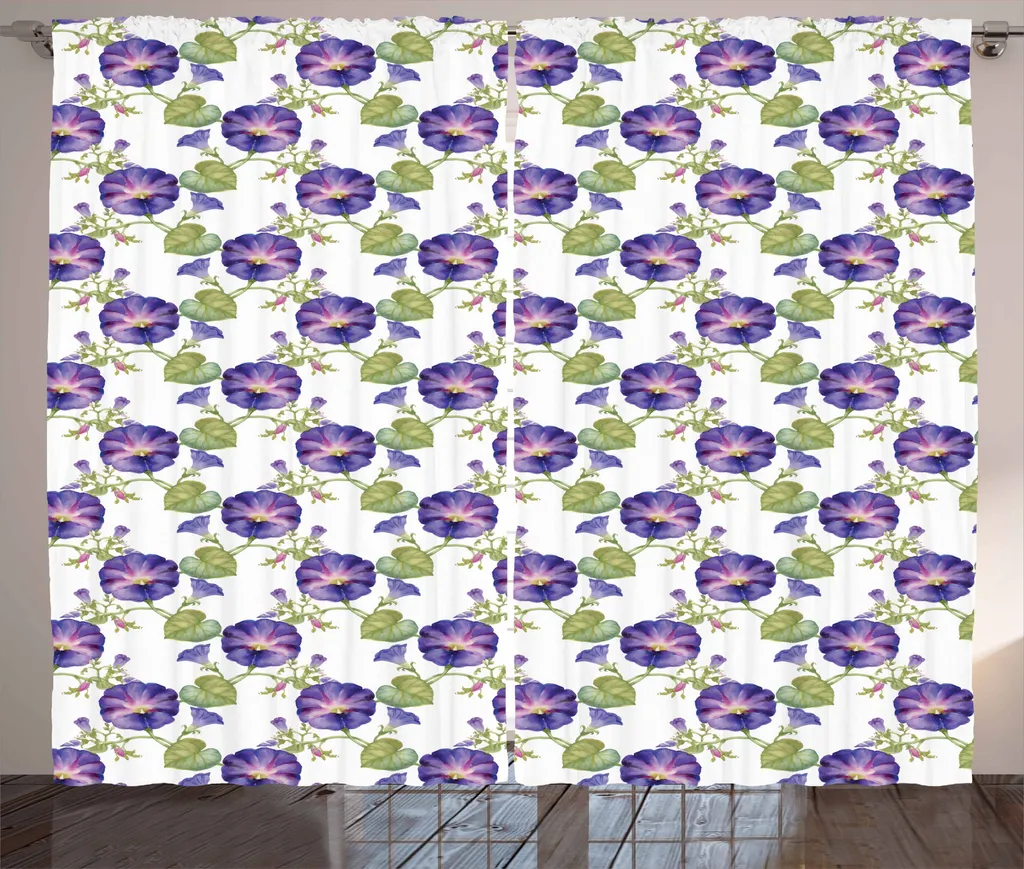 Tenda per Soggiorno con Passanti e Ganci ABAKUHAUS 280x175 cm