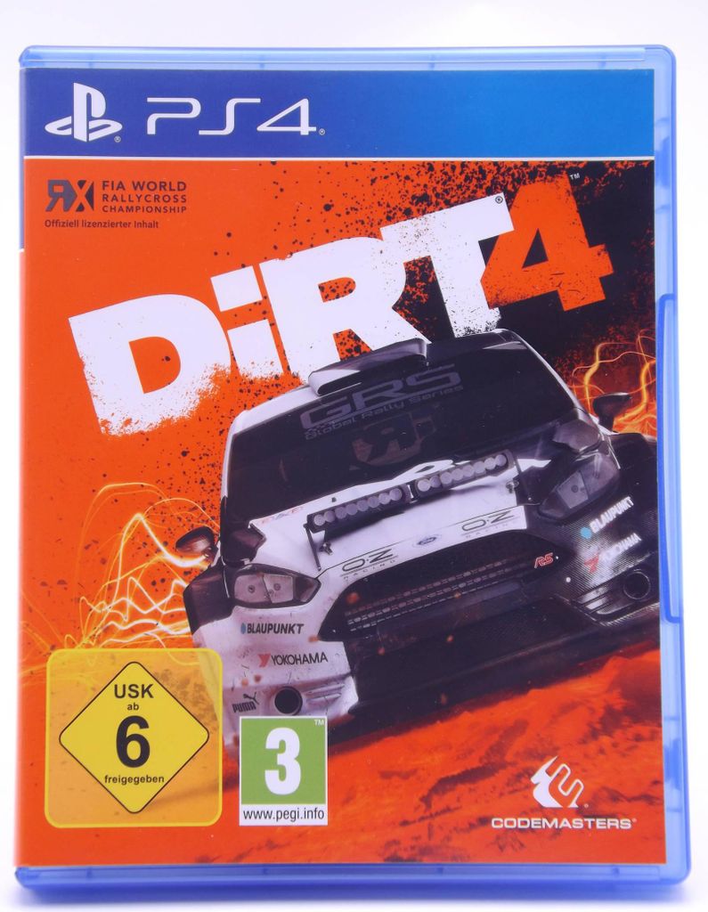 Codemasters DiRT 4, PlayStation 4, T (Jugendliche) Produktbild 