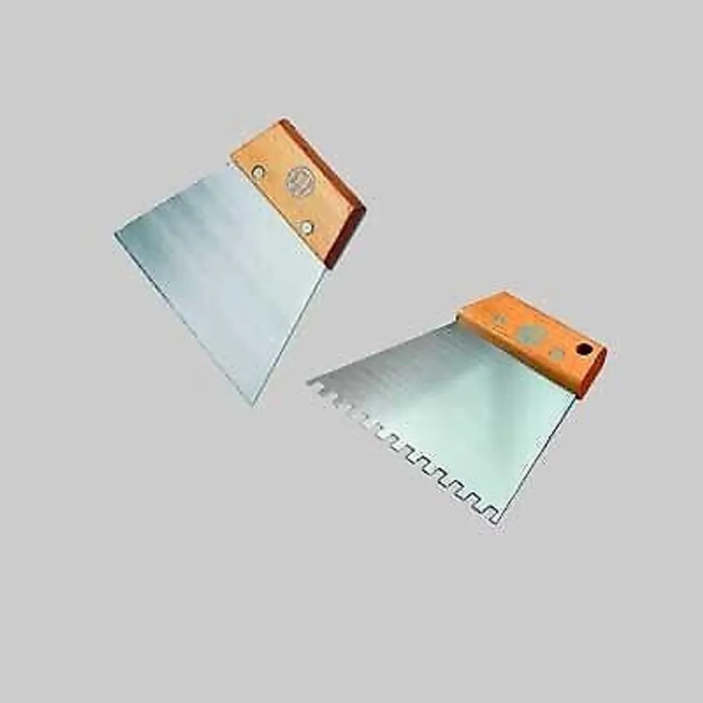 Spatule Pavan 100 mm à denture grecque 5x7 mm pour une pose parfaite - 2