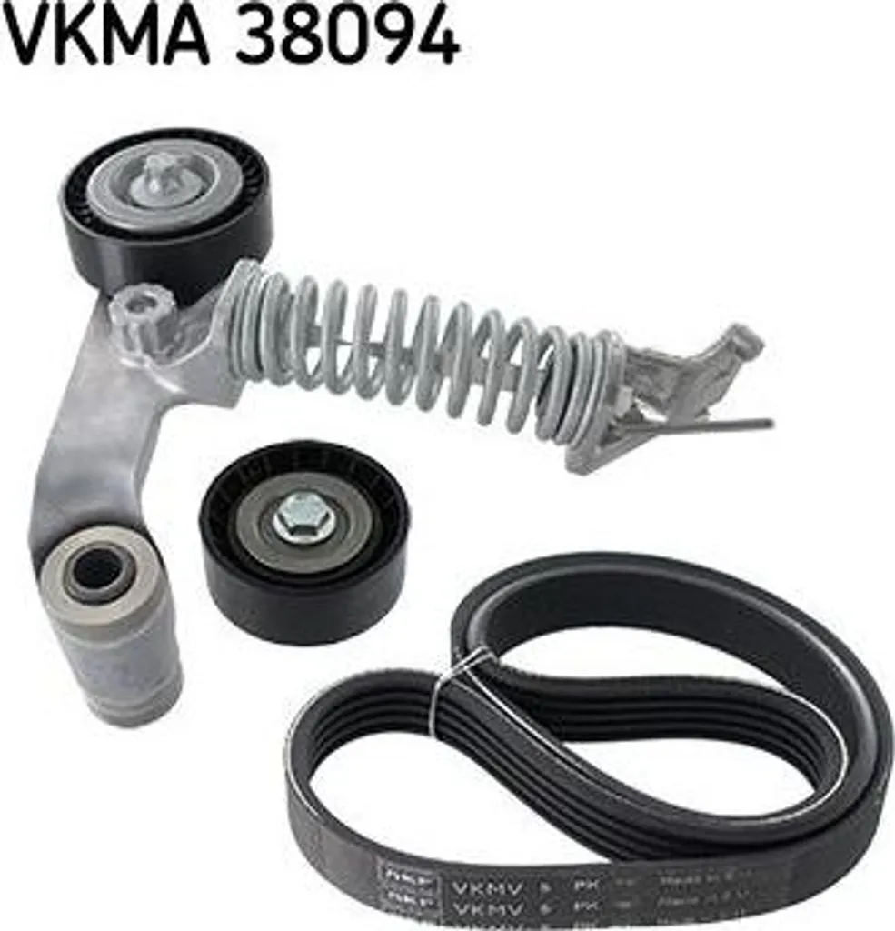 Courroie SKF VKMA 38094 avec Technologie Crantée Haute Performance OE