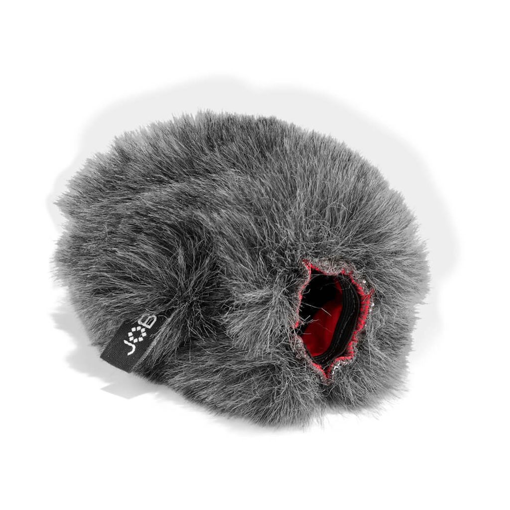 Joby JB01685-BWW, Mikrofon-Windschutz, Joby, Wavo, Grau, Nylon, Synthetisch, 130 mm