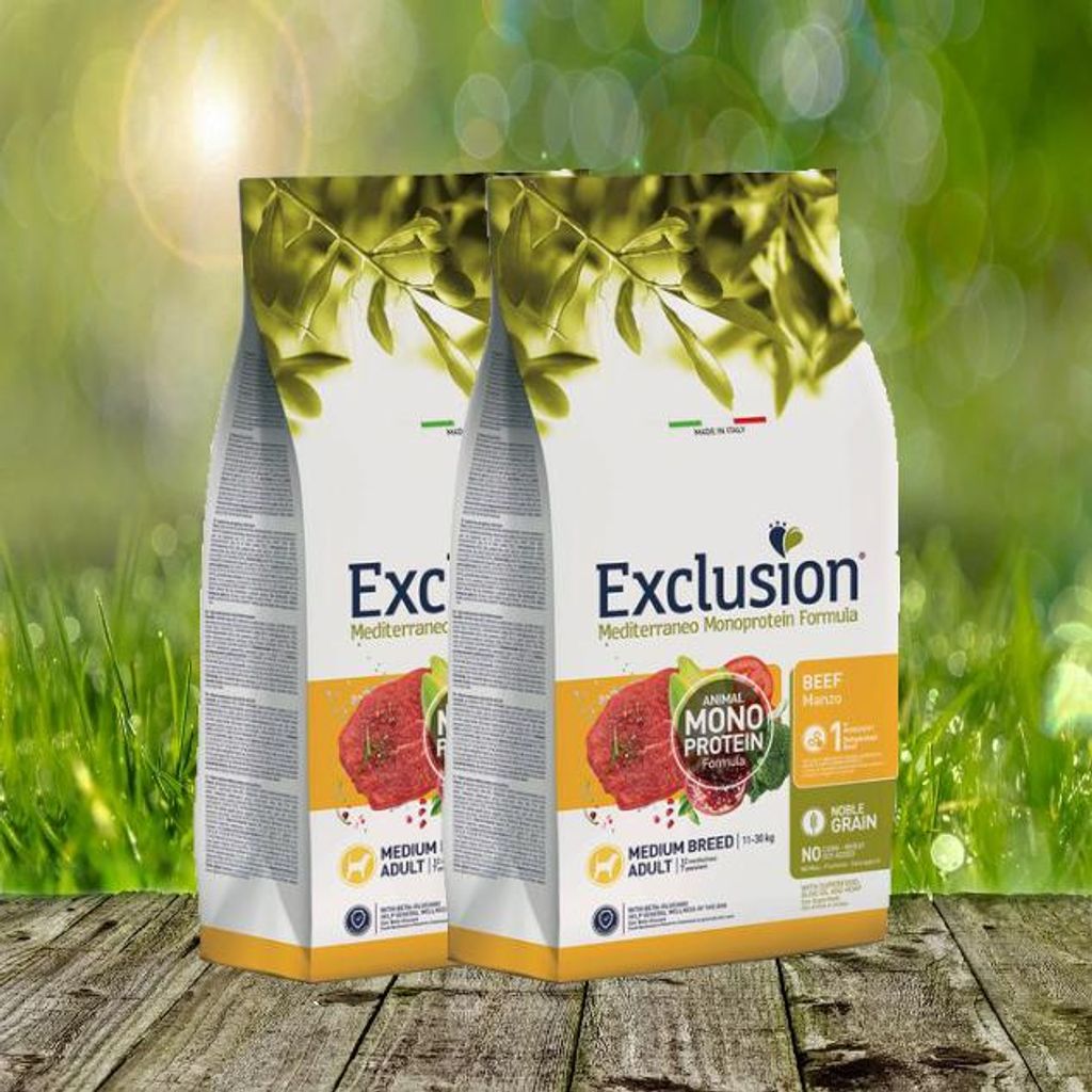 Mediterraneo Noble Grain Adult Rind Medium 2 x 12 kg