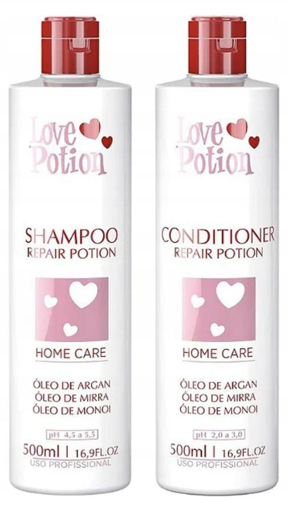 Zestaw Love Potion - Szampon i Odżywka Repair Potion 2 x Zdjęcie produktu 
