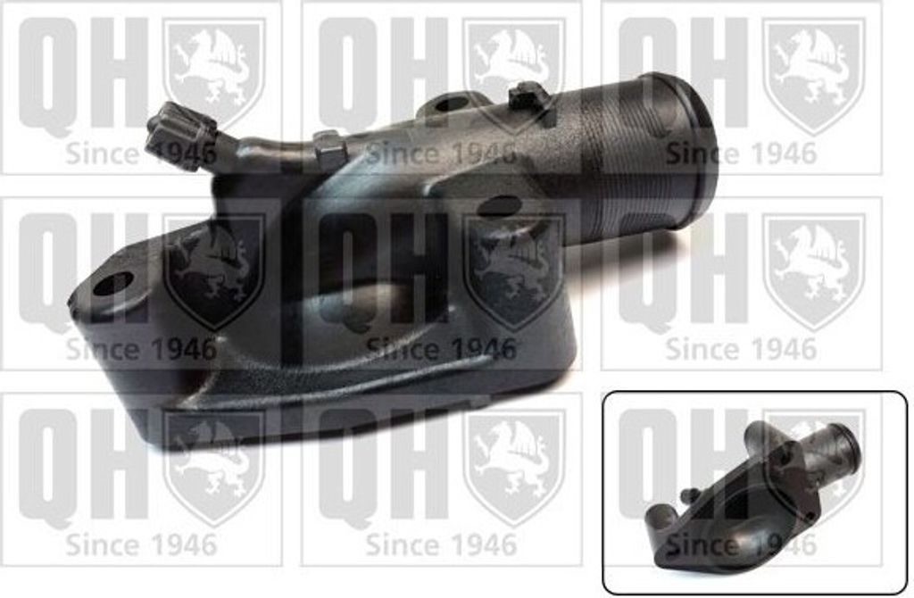 QUINTON HAZELL QTH898CF Kühlmittelflansch passend für PEUGEOT 406 (8B) Wasserflansch