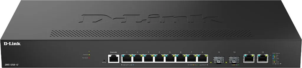 Switch Multi-Gigabit D-Link DMS-1250-12/E avec 12 Ports Smart Managed