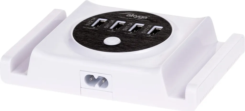 Akyga AK-TB-05 Alimentatore 30W 4 Porte USB: La Migliore Stazione Economica