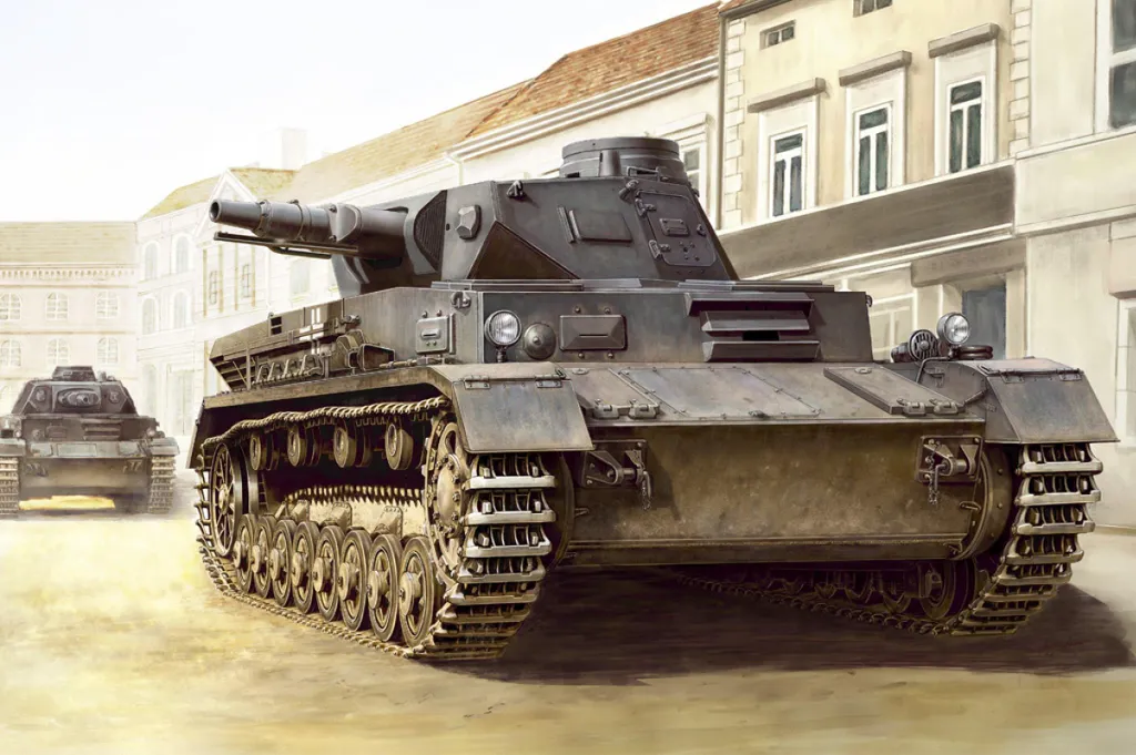 Char Panzer IV Ausf C 1/35 Hobby Boss avec Détails Photodécoupe 80130