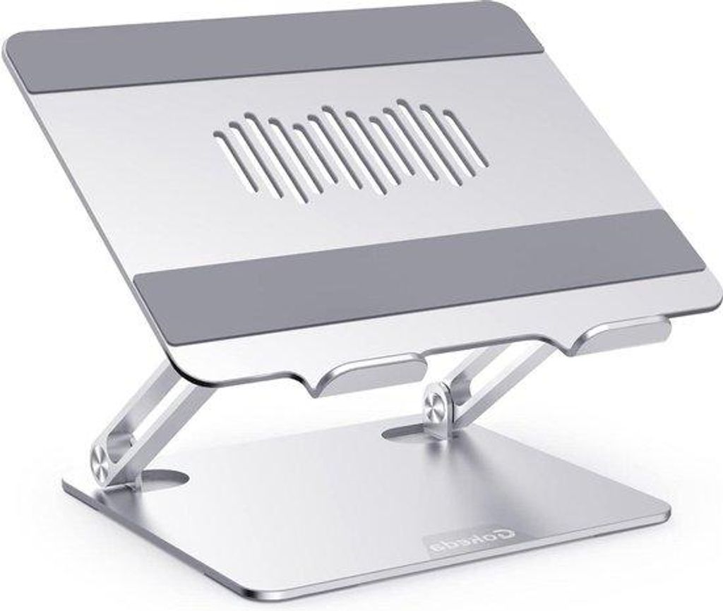 Ergonomische Laptop-Stand aus Aluminiumlegierung mit Mehrfachwinkel-Justierung und Wärmeabzug für Notebooks bis 15.6 Zoll